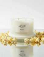 Candela profumata naturale al POPCORN | Cera di Soia | Minou Candle