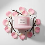 Candela profumata naturale MINOU ROSE | Cera di Soia | Minou Candle