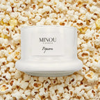 Candela profumata naturale al POPCORN | Cera di Soia | Minou Candle