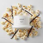 Candela profumata naturale al POPCORN | Cera di Soia | Minou Candle