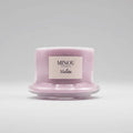 Candela profumata naturale alla VIOLETTA | Cera di Soia | Minou Candle