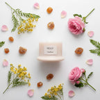 Candela Profumata Naturale al CASHMERE | Cera di Soia | Minou Candle