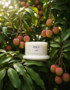 Candela profumata naturale alla LICHI | Cera di Soia | Minou Candle